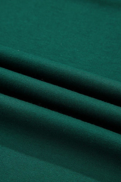 Varsity Stripe Sweatshirt and Short Set - Blu Lotus Boutique