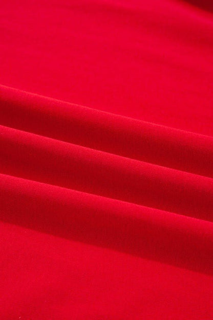 Varsity Stripe Sweatshirt and Short Set - Blu Lotus Boutique