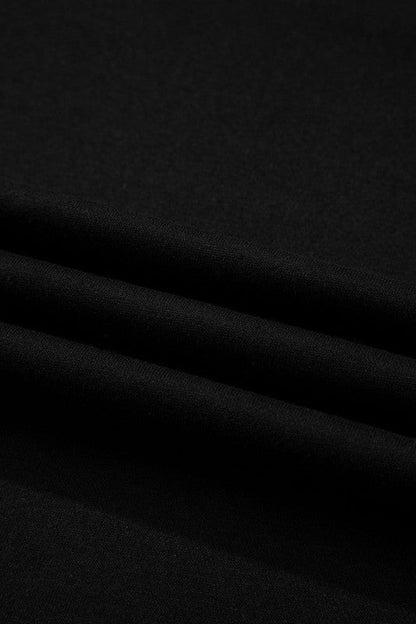 Varsity Stripe Sweatshirt and Short Set - Blu Lotus Boutique