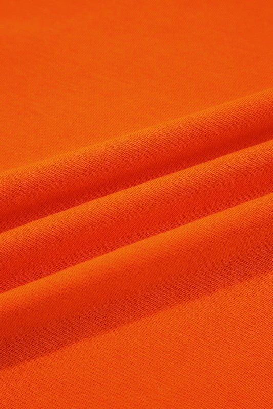 Varsity Stripe Sweatshirt and Short Set - Blu Lotus Boutique