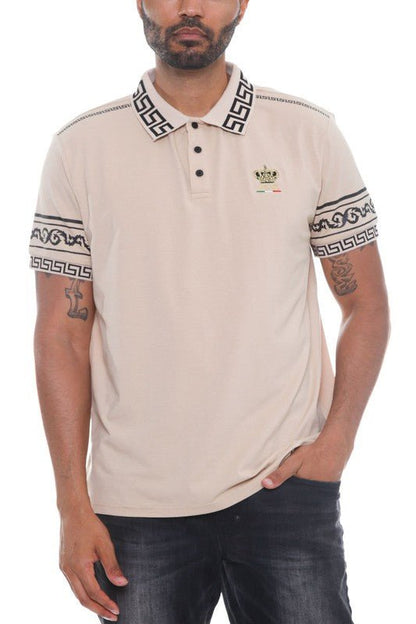 Version Couture Polo Button Down Shirt - Blu Lotus Boutique