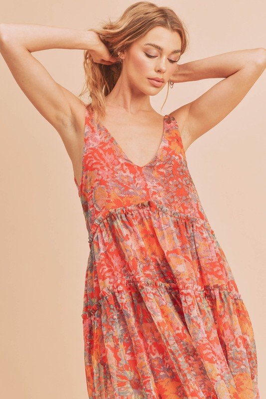 Violetta Maxi Dress - Blu Lotus Boutique