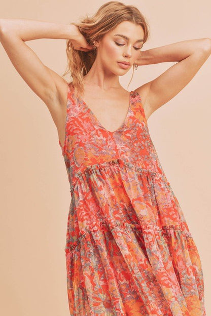 Violetta Maxi Dress - Blu Lotus Boutique