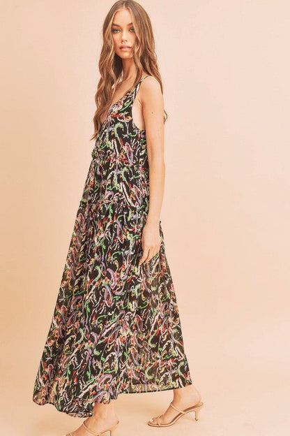 Violetta Maxi Dress - Blu Lotus Boutique