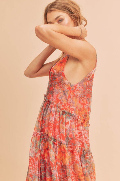 Violetta Maxi Dress - Blu Lotus Boutique