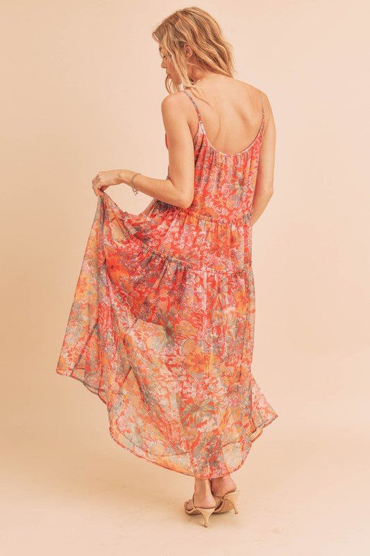 Violetta Maxi Dress - Blu Lotus Boutique