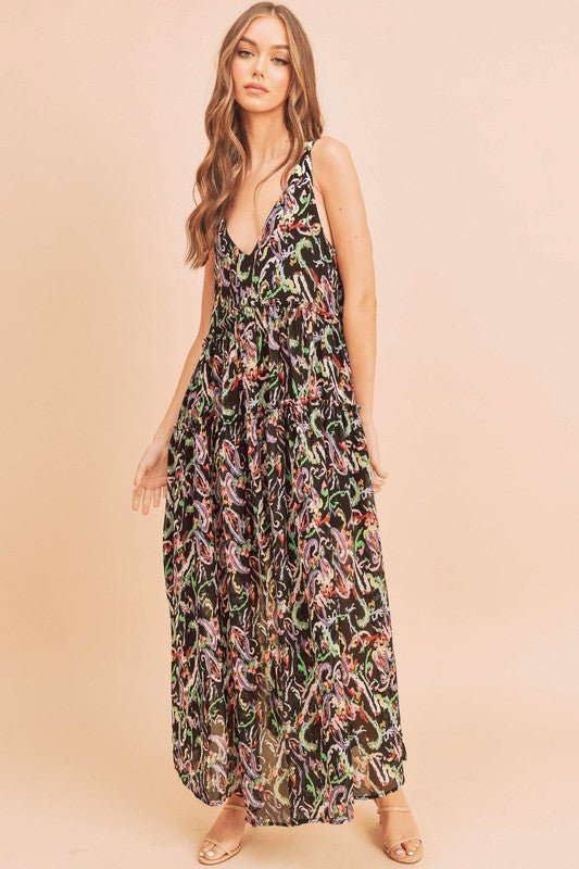Violetta Maxi Dress - Blu Lotus Boutique