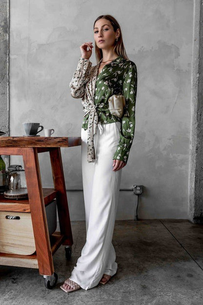 White East Hampton Pants - Blu Lotus Boutique