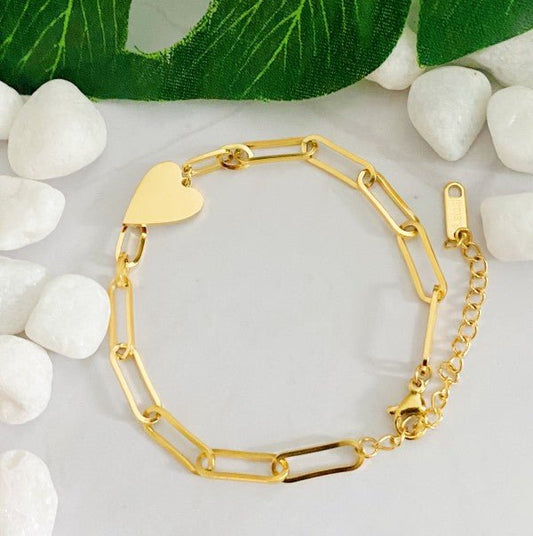 You Are My Side Heart Bracelet - Blu Lotus Boutique